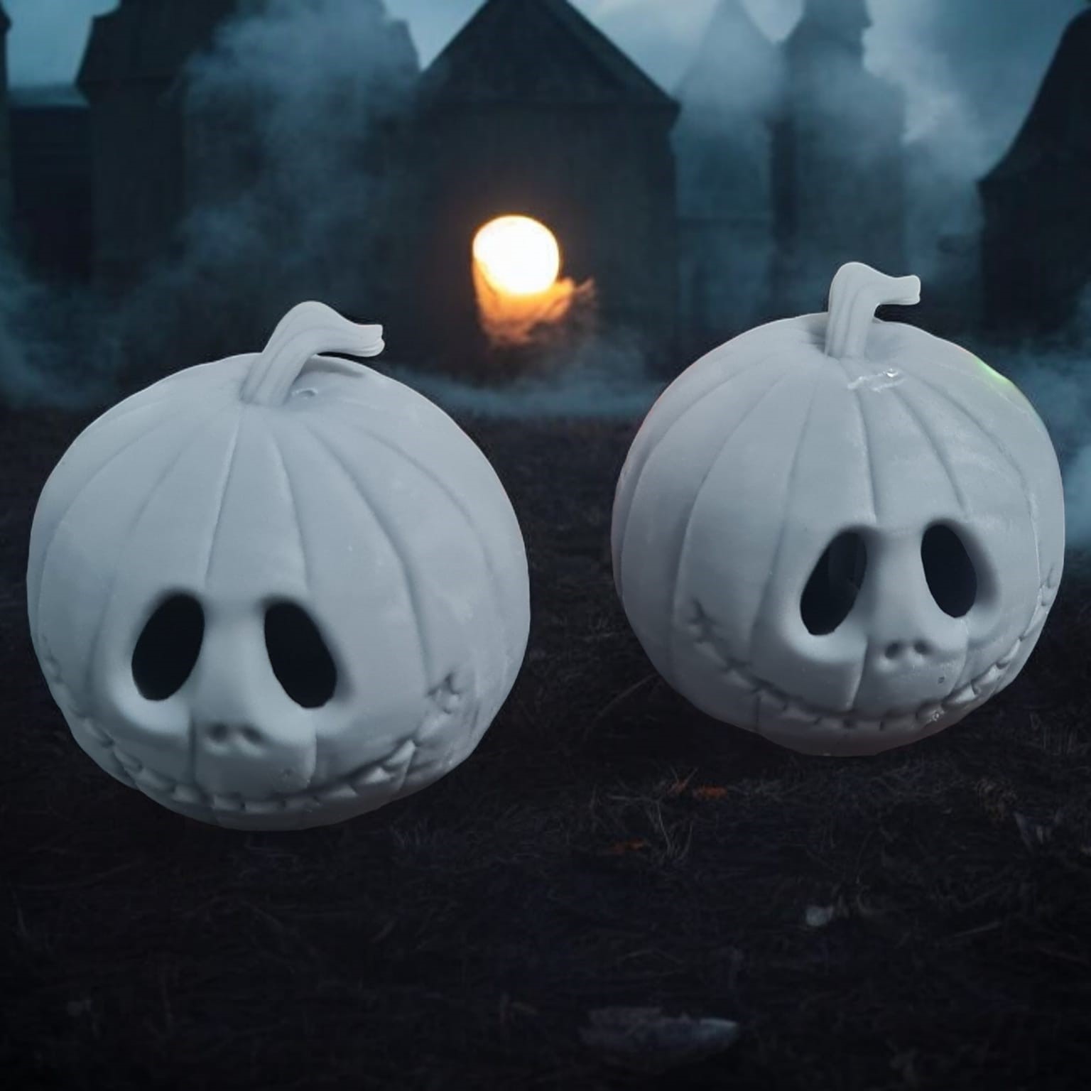Pumpkin Halloween Version - In Resin